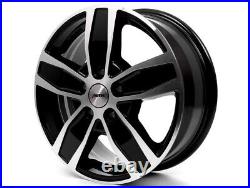 16 Black Alloy Wheels Ford Transit Motorhome Van Camper Commercial Load Rated