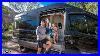Family Of 4 In Diy Ford Transit Camper Van