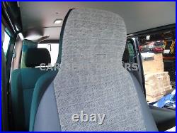 I- To Fit Ford Transit 2002 Motorhome Seat Covers, Grey Marble Mh-192