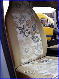 Suitable For A Ford Transit Motorhome, 2006, Seat Covers, Nancy Mh-194