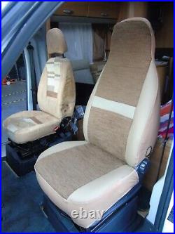 To Fit A Ford Transit 2008 Motorhome, Seat Covers, Penelope Mh-493