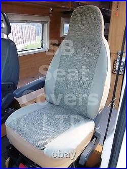 To Fit A Ford Transit Motorhome, 2011, Seat Covers, Hari II Mh-046, 2 Fronts