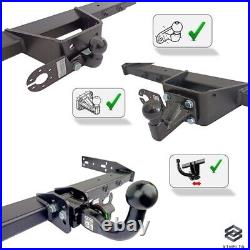 Universal towbar + 13 pin electrics with relay for motorhomes and tow trucks